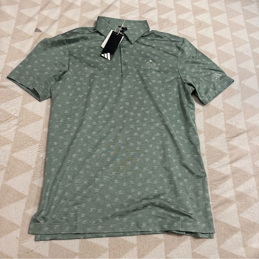 Adidas ULTIMATE365 NOVELTY POLO SHIRT pukalini country club maui Hawaii